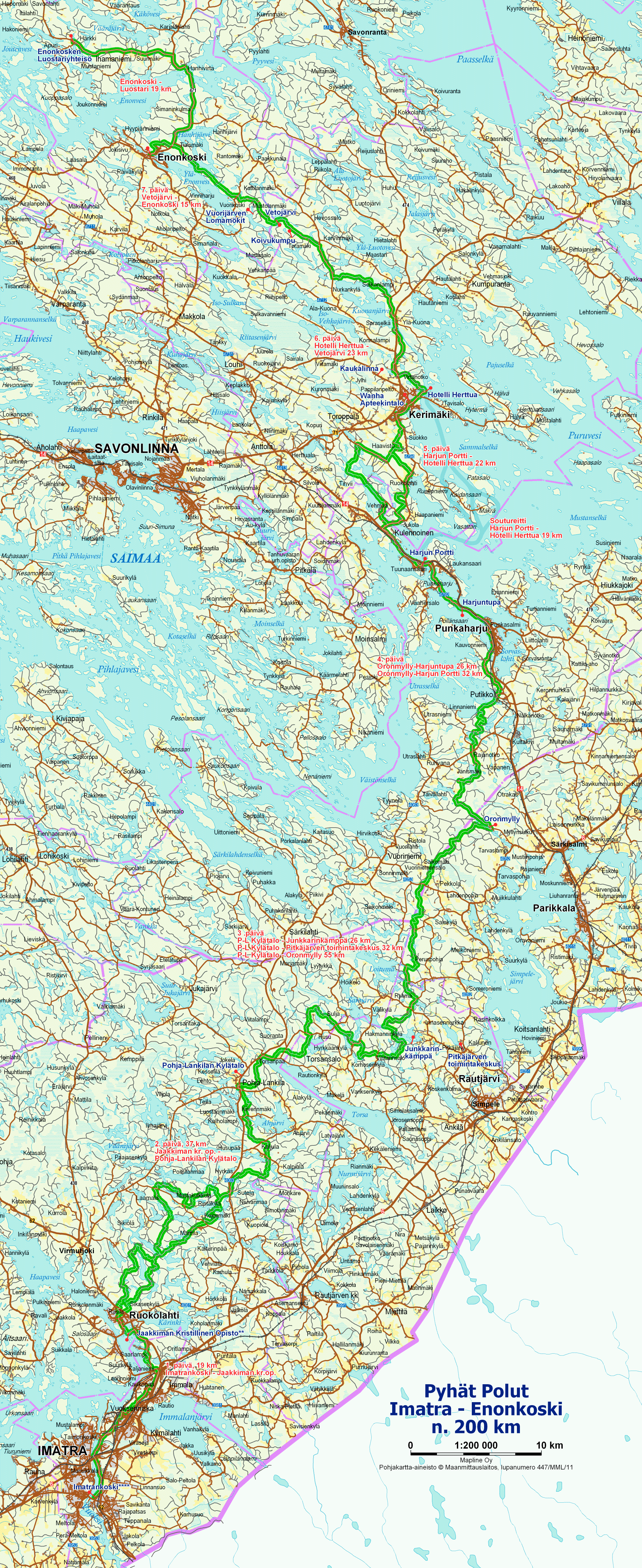 Kartat – PYHÄT POLUT RY